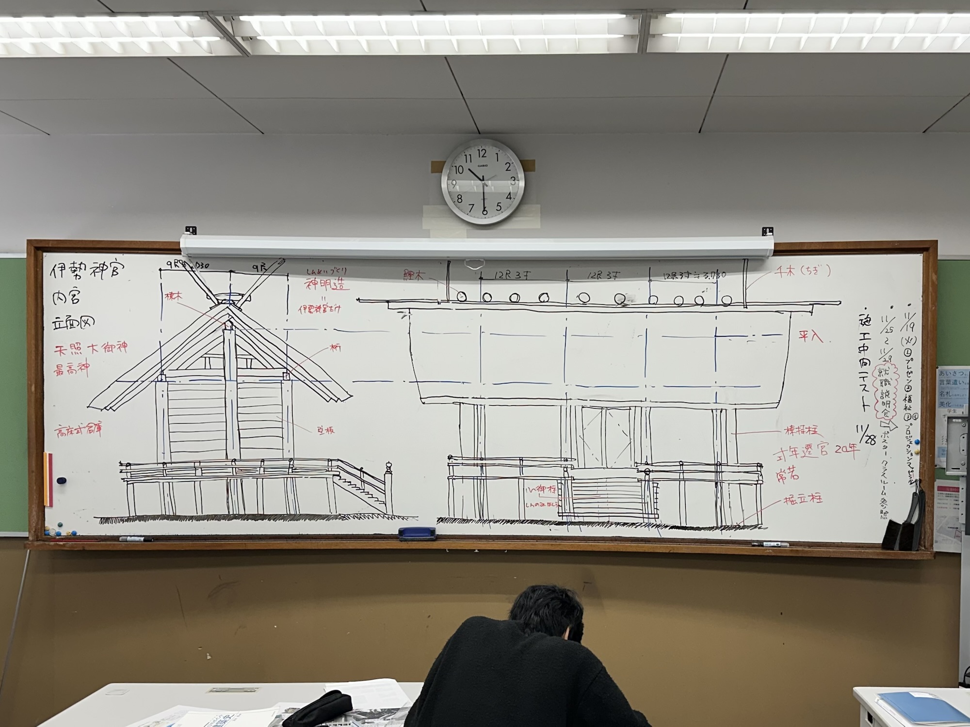伊勢神宮 ホワイトボード授業